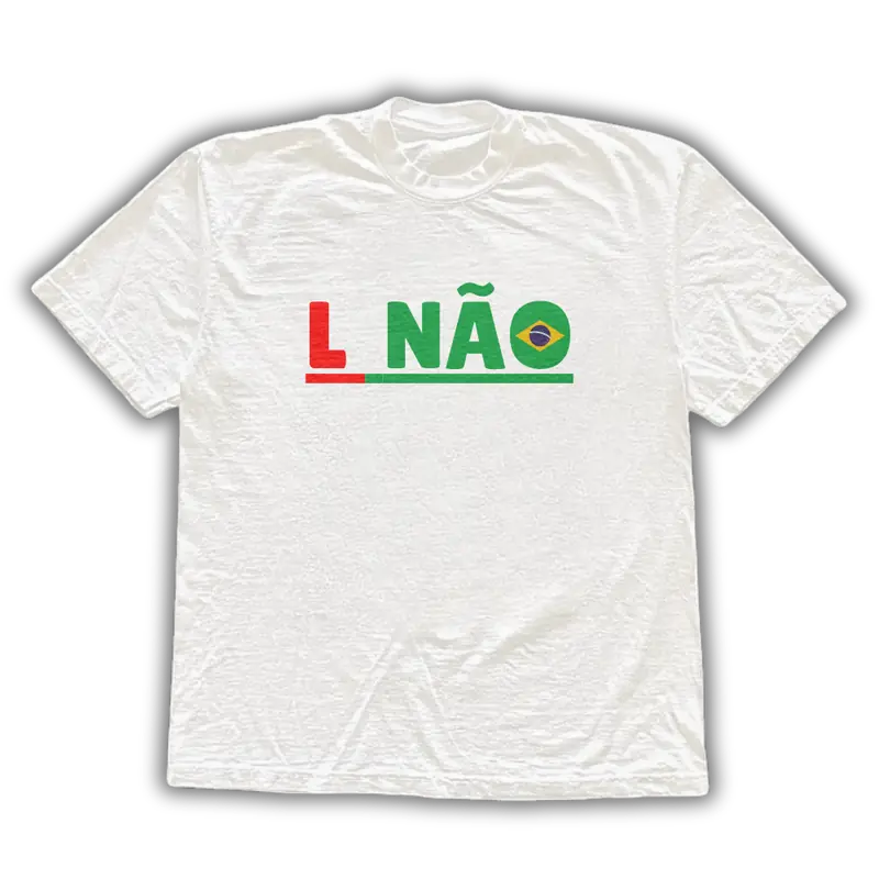 L não - Camiseta