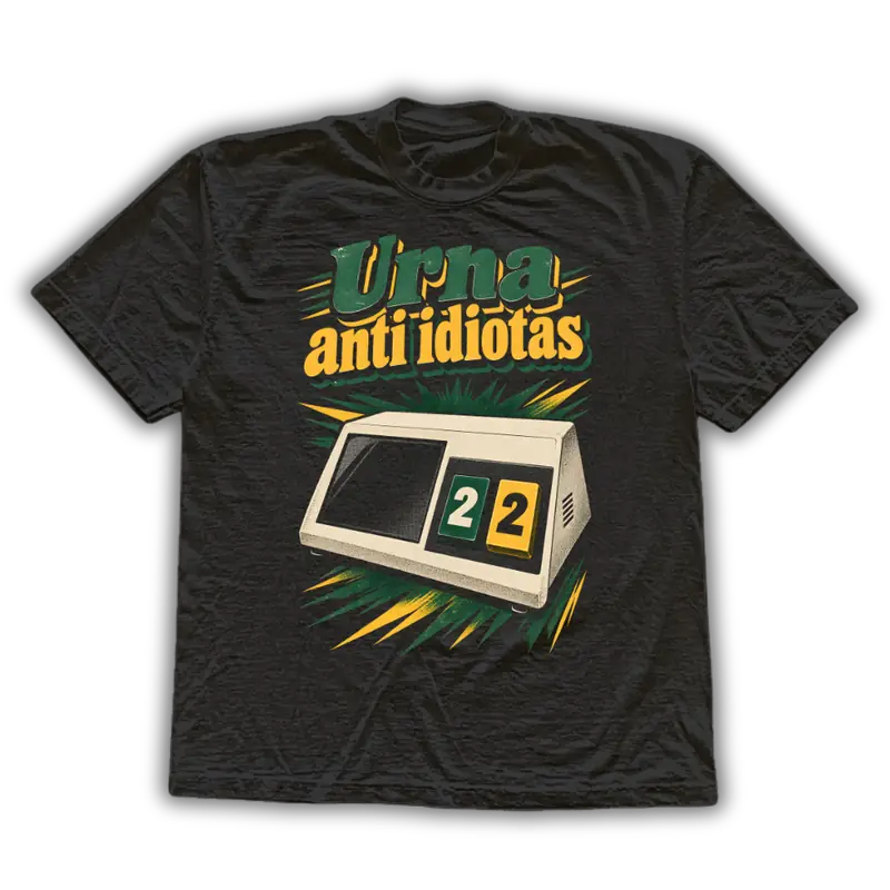 Urna anti idiotas - Camiseta